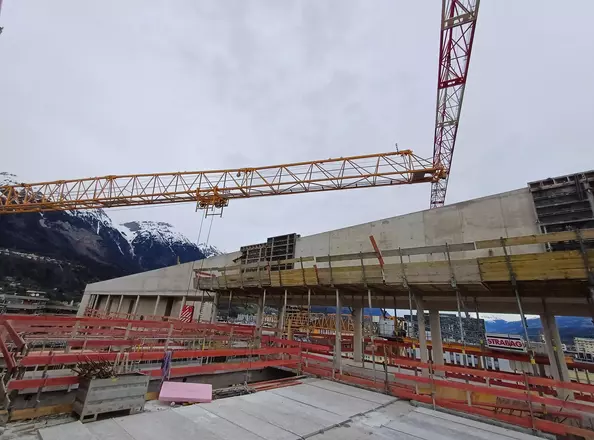 Baustellenbesichtigung  in Innsbruck - 4AHBTH