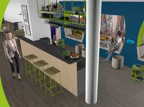 Gestaltung Wohlfühl Lounge