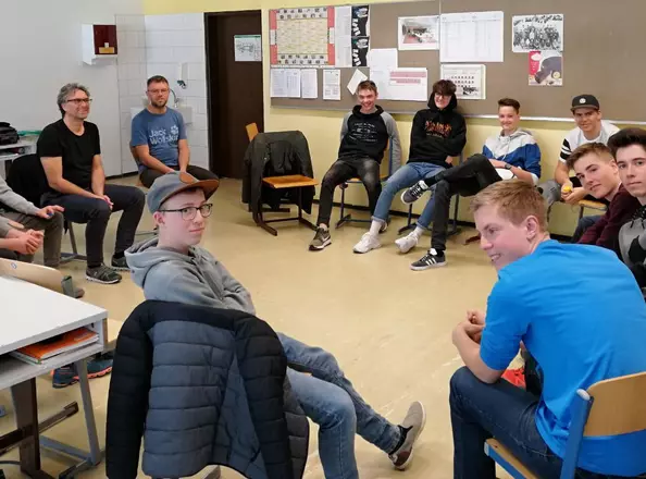 Abschlussveranstaltung mit den "Mannsbildern"
