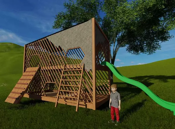 Projekt Spielhaus Leins